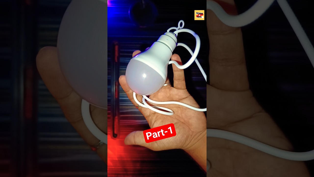 FEDUS USB Bulb 💡| Portable Led Bulb | Best Travel Gadget Under ₹299 | 