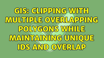 GIS: Clipping with multiple overlapping polygons while maintaining unique IDs and overlap