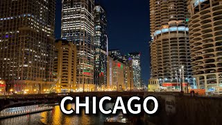 Chicago Christmas Walk ✨ Navy Pier Winter Fireworks On Saturday | December 20, 2025 | 4K 60fps Video