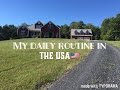 MY DAILY ROUTINE IN THE USA!!!