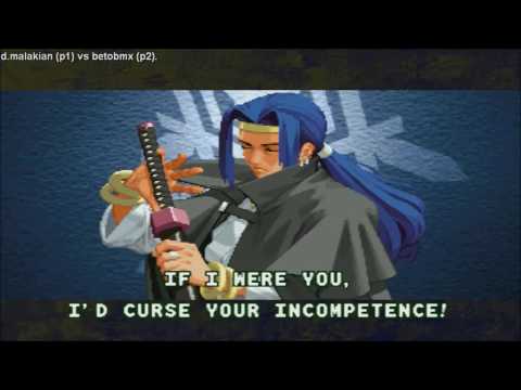 [HD] - Fightcade - The Last Blade 2 - D.Malakian(BRA) Vs Betobmx(CHILE) - Part 1