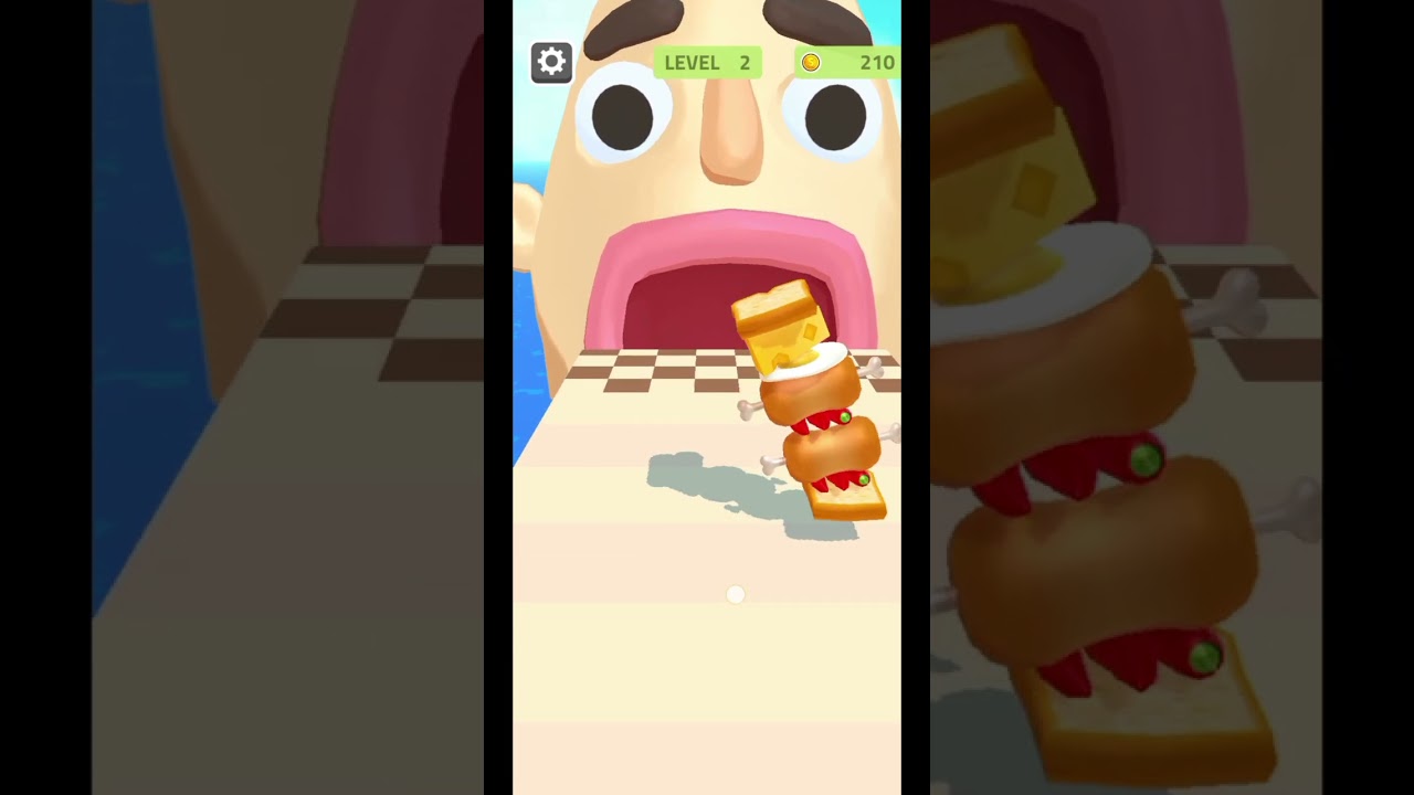 Big spicy double meat and Egg sandwich level 2 