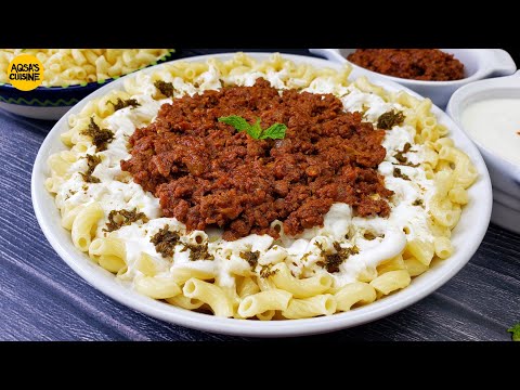 TURKISH PASTA MANTI Recipe Ready In Few Mins By Aqsa's Cuisine, Easy Turkish Manti, Turkish Pasta