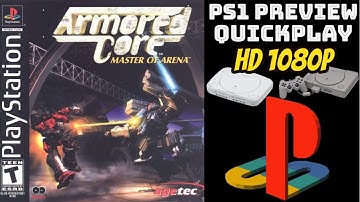 [PREVIEW] PS1 - Armored Core: Master of Arena (HD, 60FPS)
