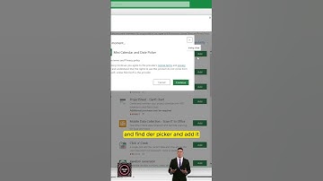 Quickly and accurately enter dates with the Date Picker add-on in Excel! #exceltips  #excel #excel
