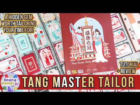 Hongkai Chen, and Lucas' Tang Master Tailor, JJ Board Game, How To Play & Review