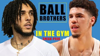 *NEW* LAMELO AND LIANGELO TRADING BUCKETS (TRAINING IN THE OFFSEASON)