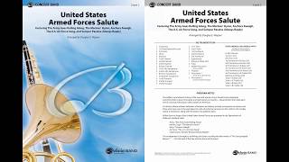 United States Armed Forces Salute, arr. Douglas E. Wagner – Score & Sound