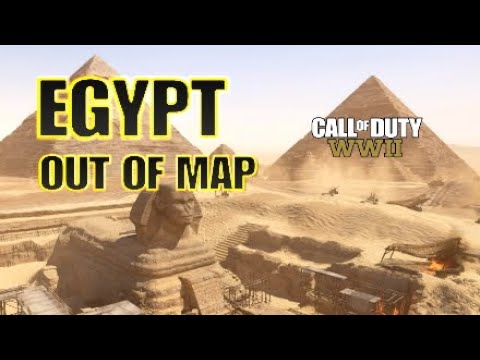 COD WW2 GLITCHES EGYPT OUT OF MAP - YouTube