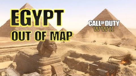 COD WW2 GLITCHES EGYPT OUT OF MAP