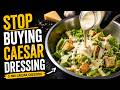 STOP Buying Caesar Dressing! Make This Restaurant-Style Recipe at Home ✅| DOMS Easycook
