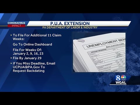 Pennsylvania to resume unemployment payments for PUA program