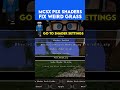 How to fix Horrible Grass with MCSX PSC Shaders #minecrafttutorials