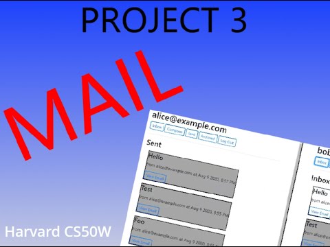 Harvard CS50W Project 3 - Mail | Miguel Secillano