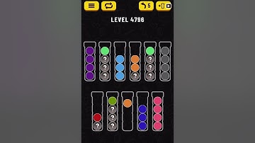 【Ball Sort Puzzle】Level.4796