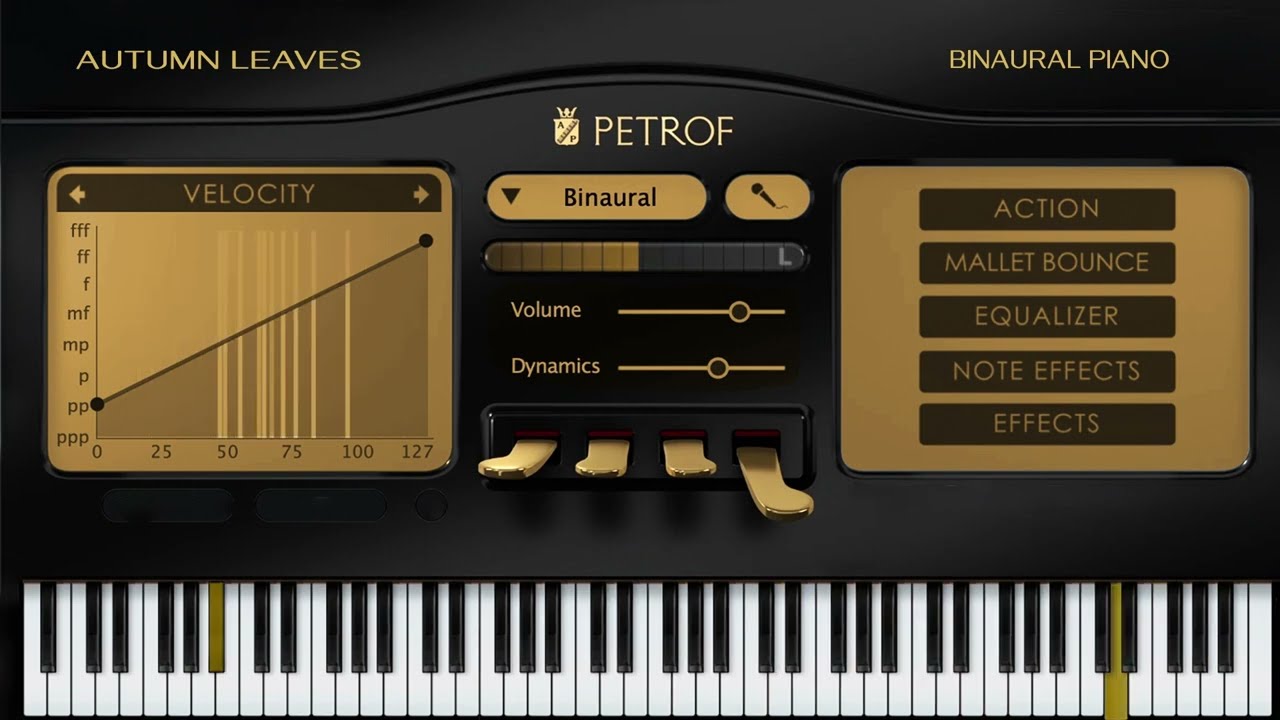 Autumn Leaves (Les Feuilles Mortes) - Binaural Piano Series