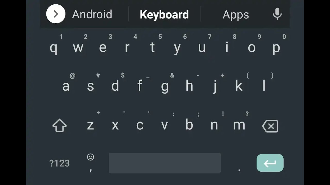 Альтернативные клавиатуры для Android