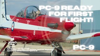 Our Pilatus Pc-9 Is Ready For Its First Flight