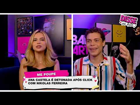 Ana Castela é detonada após click com Nikolas Ferreira | Disse me disse