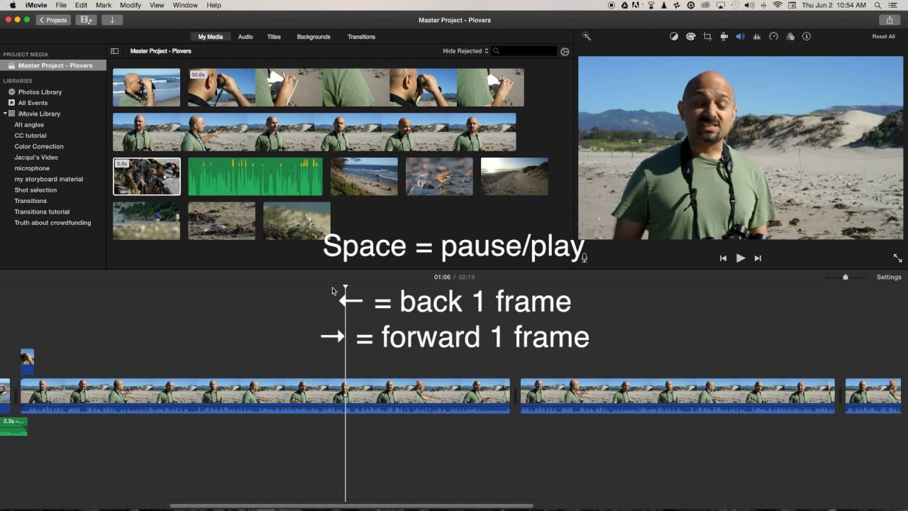 Jump Cuts in iMovie