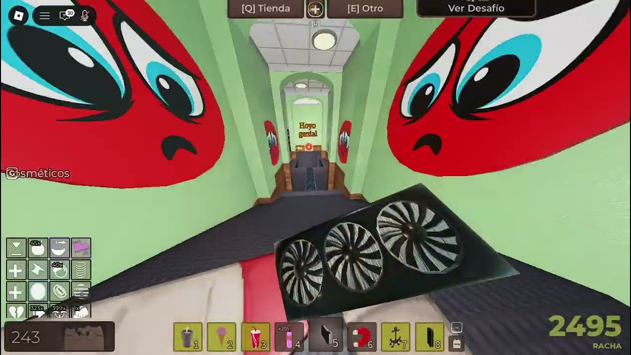 Reaching 2.5k of streak in regretevator