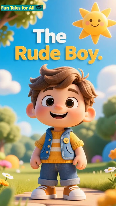 The Rude Boy 😠 | Moral Story  | Fun Tales for All | Power of Polite Words #rudeboy #storytime