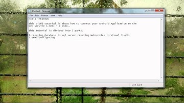 Android application to consume asmx .net web Service with database over WIFI | Introduction | Part 1