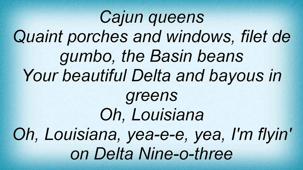 Chuck Berry Oh Louisiana Lyrics YouTube