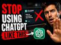 Stop Using ChatGPT Like This!🚫 #ai #technology #ytshorts #futureofwork #business #learning #career