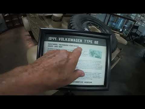 1944 VW military Type 82 at the Miles Through Time Auto Museum