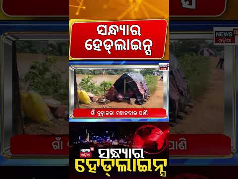 Breaking News : ସନ୍ଧ୍ୟାର ହେଡ୍‌ଲାଇନ୍ସ | Odisha Congress Protest | CM Mohan Majhi | Odisha Flood