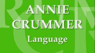 ANNIE CRUMMER - LANGUAGE chords