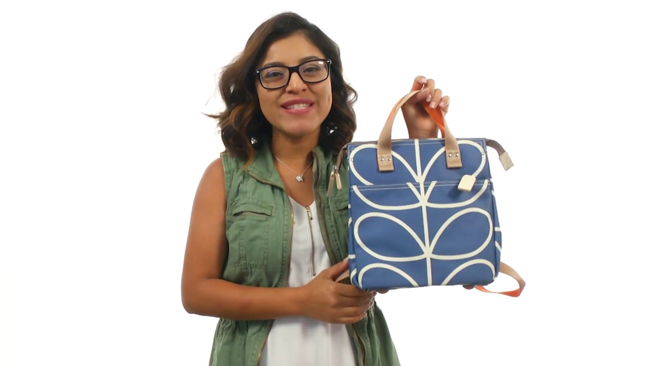 Orla Kiely Giant Linear Stem Small Backpack Sku 564 Youtube Orla Kiely Giant Linear Stem Small Backpack Sku 564 Youtube