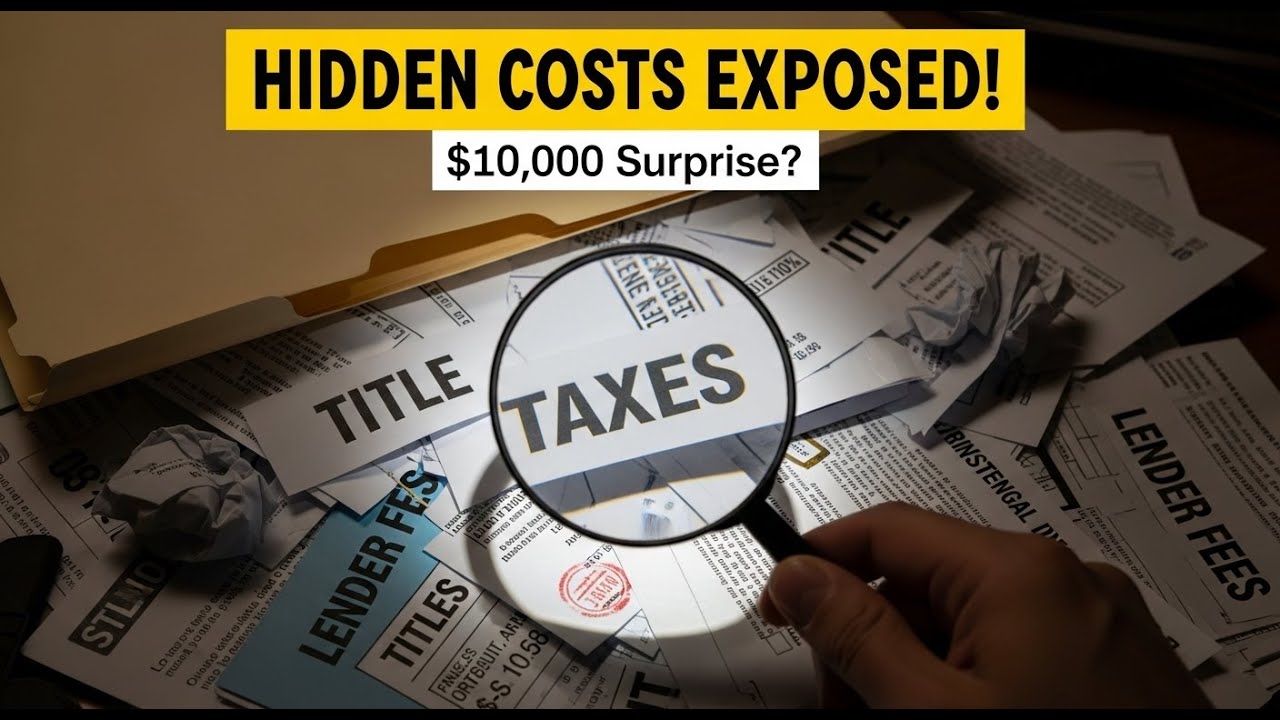 The "Hidden" Fees of Buying a House in Virginia (Closing Costs) 💸