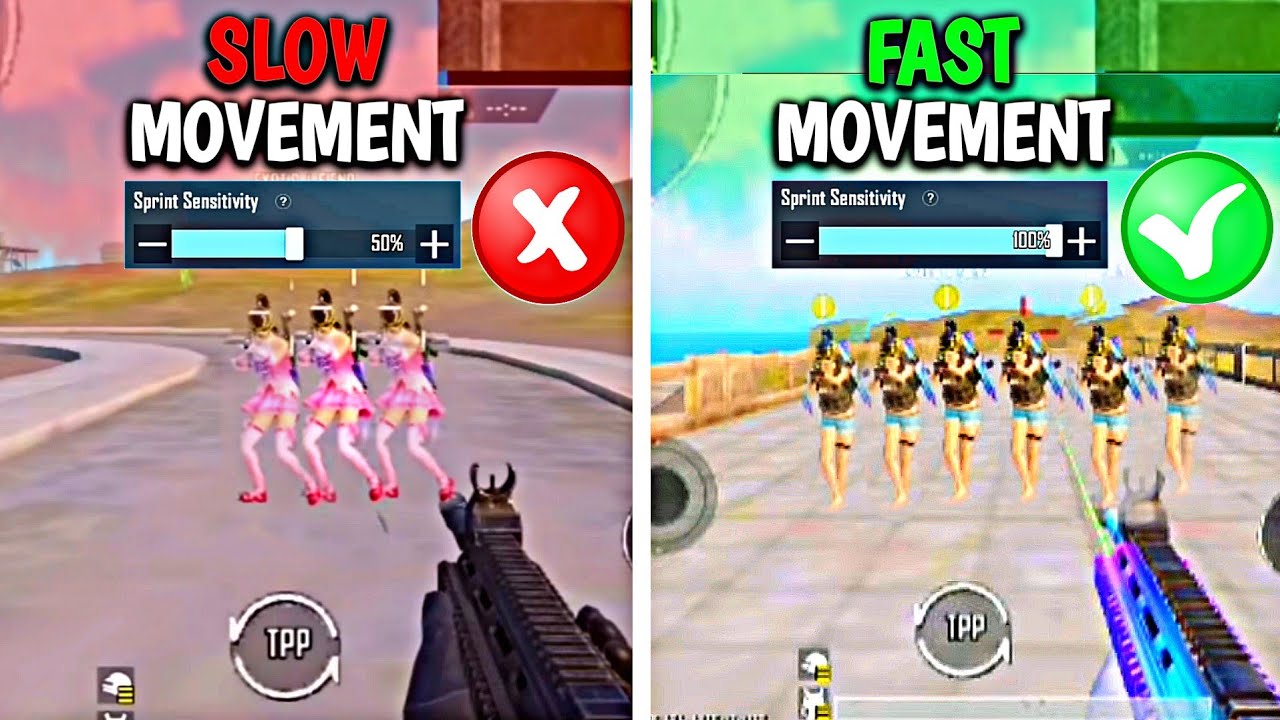 How To Do Fast Movement In BGMI / PUBG | How To Jiggle Fast & Improve Movements | KO EXOTIC GAMI