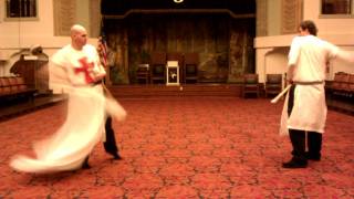 Templar combat training.