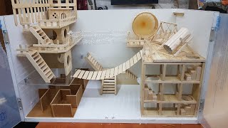 Build a wooden Hamster house DIY (Tutorial)