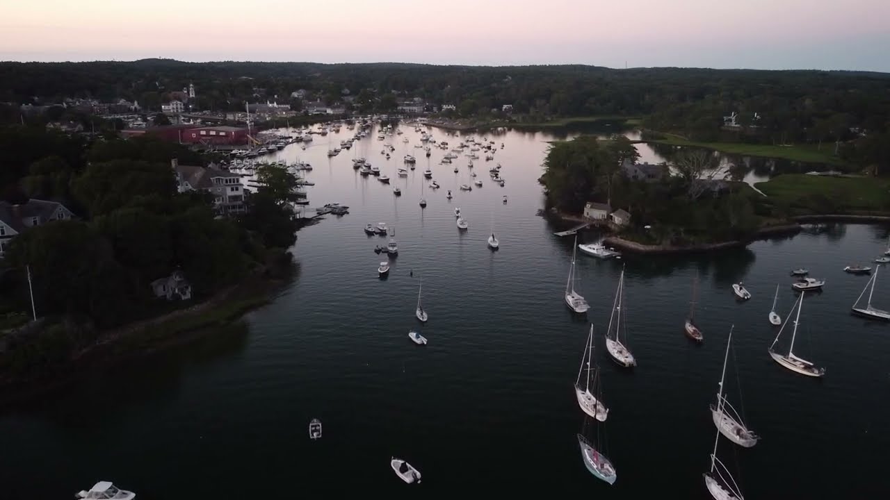 Into Manchester Harbor