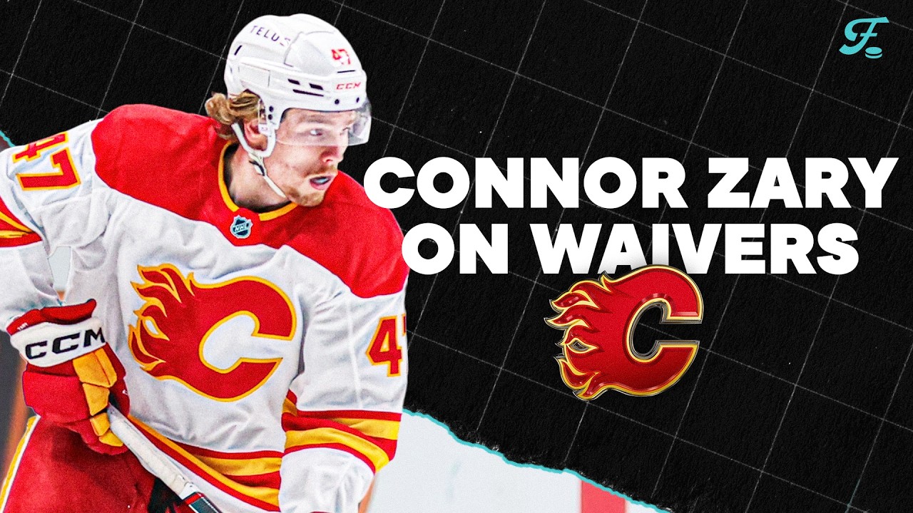 Calgary Flames put Connor Zary on waivers