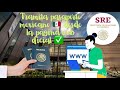Tramita tu pasaporte desde la computadora en la página oficial 2026