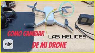 🥇How to CHANGE the PROPELLERS of a DRONE - Mavic MINI2 🥇 screenshot 5