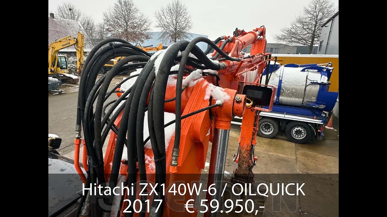 Hitachi ZX140W-6 / OILQUICK