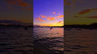 J'ai peint l'ciel couleur lavande #coucherdesoleil #port #borddemer