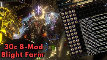 30c Map Farming with Blight – Path of Exile 3.27