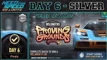 NFS No Limits | Proving Grounds - McLaren F1 LM | Day 6 - Silver Tier