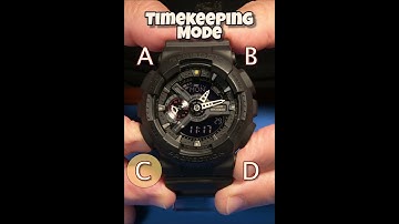 G-SHOCK GA-110 Party Tricks / module 5146 hand reset ￼