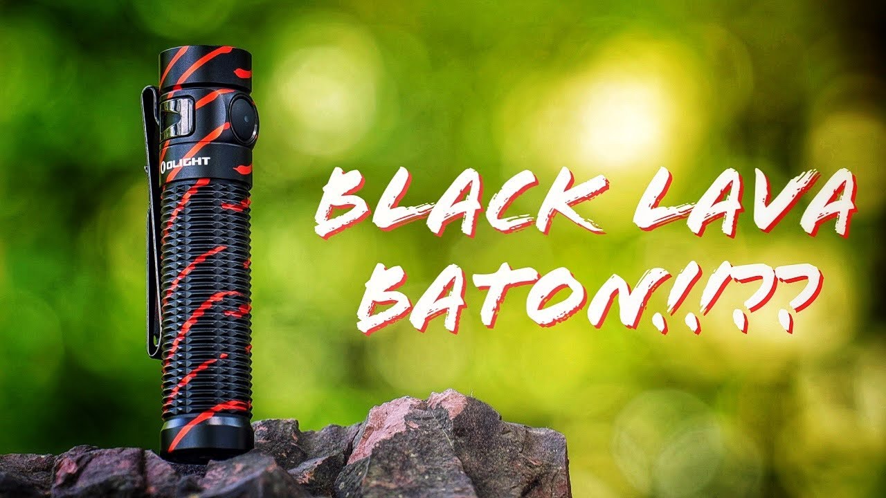 Get Ready to Rock! Limited-Edition Olight Baton 3 Pro in Black