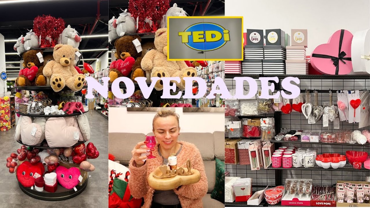 Que hay en Tedi después de Navidad 🐻 Hermosas y economicas decoraciones para san Valentín 💌 