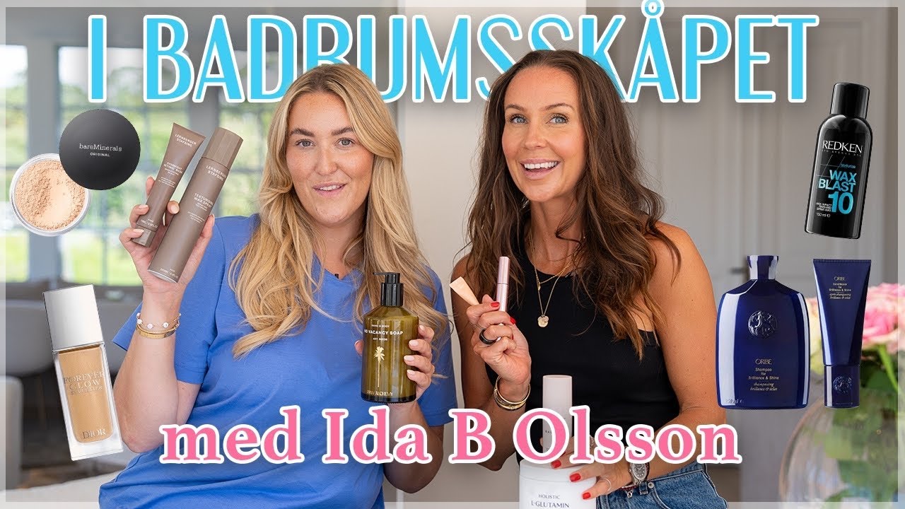 I BADRUMSSKÅPET MED IDA B OLSSON