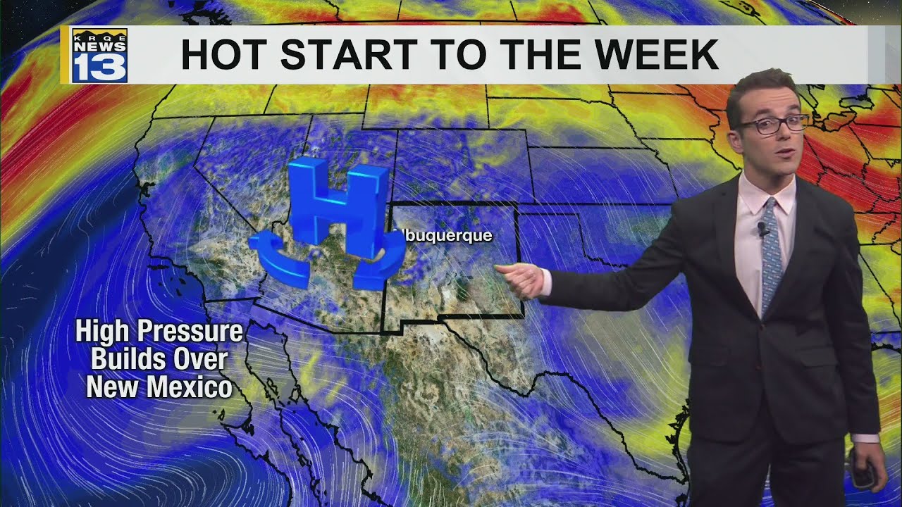 Heating back up & mostly sunny skies for now - YouTube